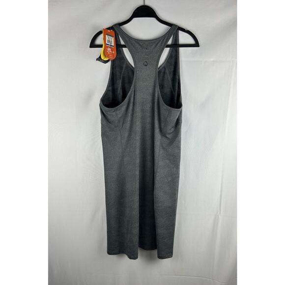 NEW Merrell Racerback Dress Size XXL Grey Moisture Wick Athletic Tennis Sports - Picture 2 of 5